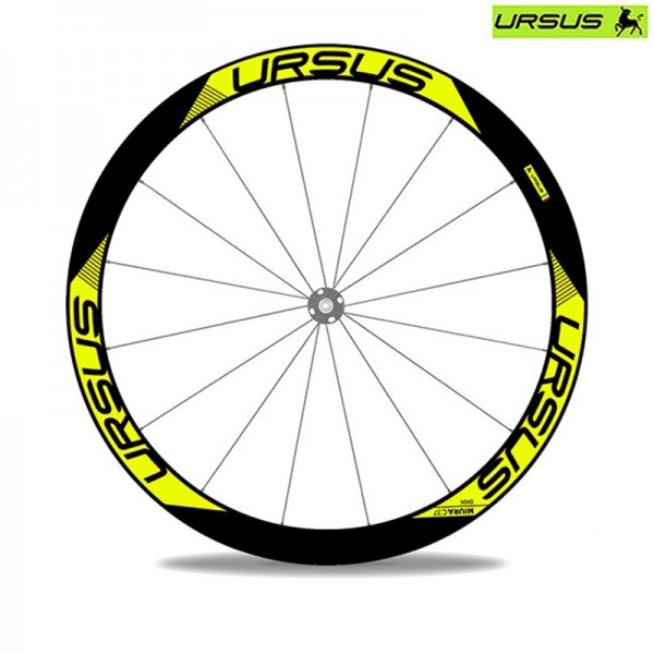 Bicycle Wheels Rim Decal Stickers for Ursus Miura C37 Disk